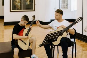 1 Guitar Lesson a 45 Min.